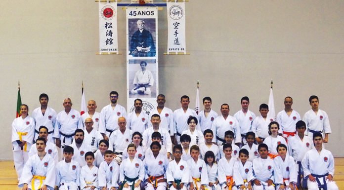 Karaté Shotokan comemorou 45 anos nas Caldas