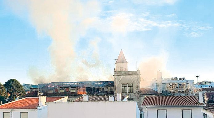 Mão humana no incêndio do Hotel Parque