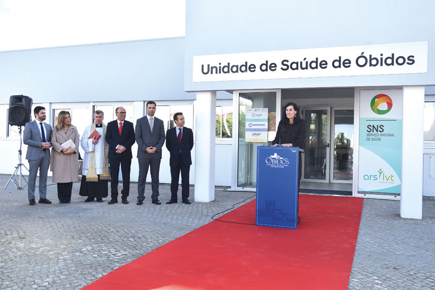Centro de Saúde de Óbidos foi inaugurado mas continua fechado