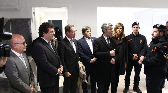 José Luís Carneiro visitou obras do Comando Sub regional do Oeste