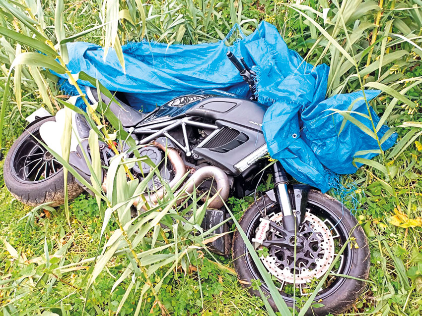 Peniche: PSP recupera motociclo de alta cilindrada furtado