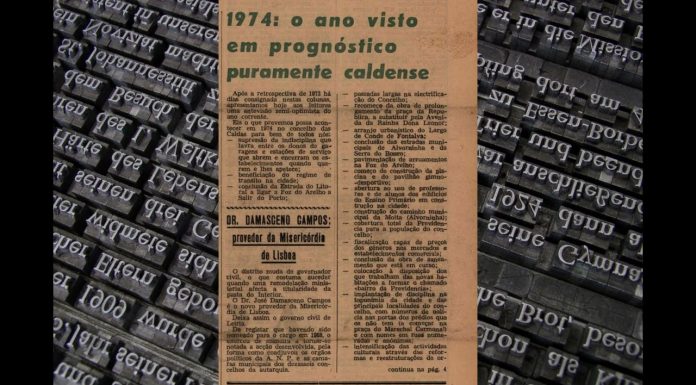 Gazeta das Caldas recorda semanalmente o ano de 1974
