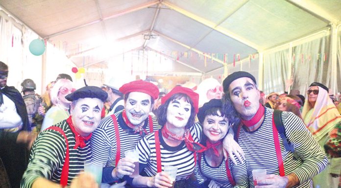 Animação e folia foram imagem de marca dos bailes de Carnaval