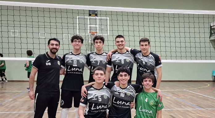 Voleibol: Sporting das Caldas desce ao terceiro lugar