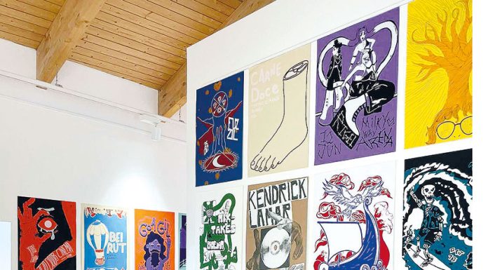 Cartazes imaginados da ESAD.CR para conhecer na Galeria do Turismo