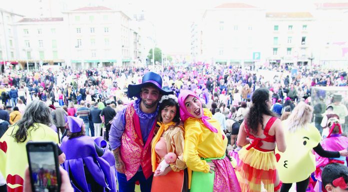 FOTOGALERIA – O desfile de Carnaval da tarde de terça-feira nas Caldas