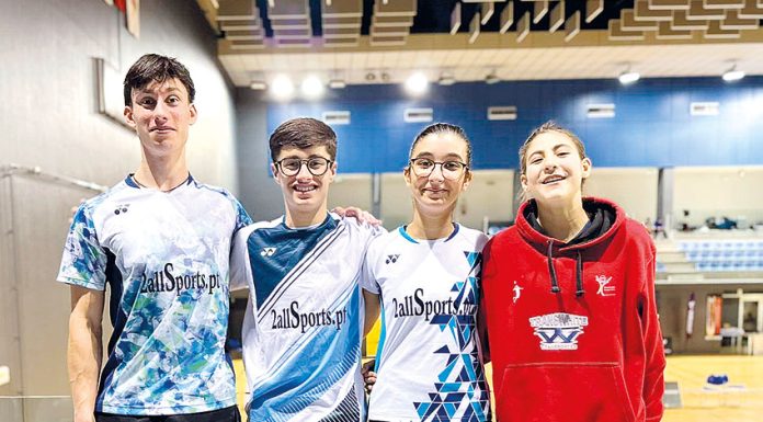 Badminton: MVD garante sete medalhas em jornada nacional