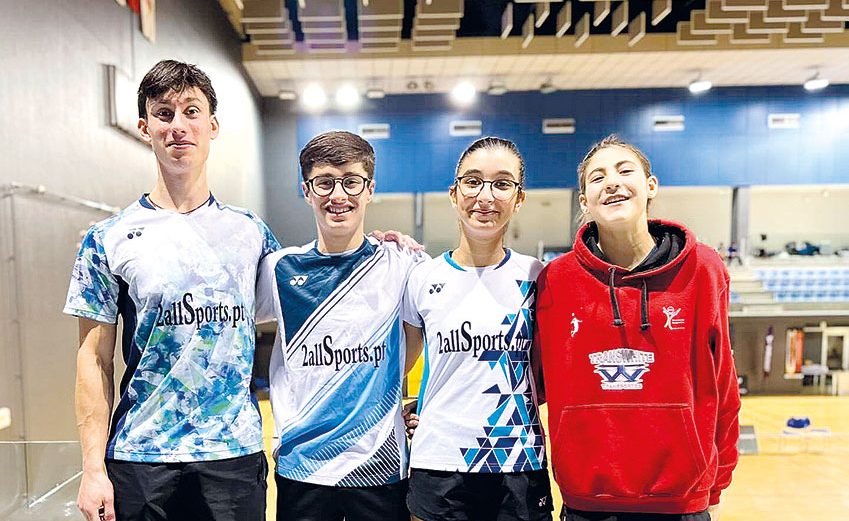 Badminton: MVD garante sete medalhas em jornada nacional