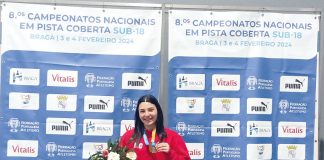 Atletismo: Marta Carriço garante mais um título nacional, no salto em comprimento