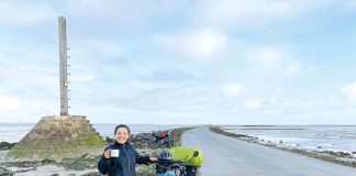 Caldense Renata Henriques pedalou 20 mil km por 18 países da Europa