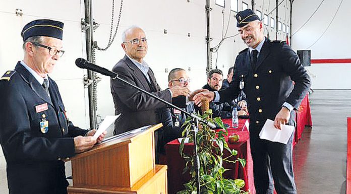 Benedita Novo comandante dos Bombeiros tomou posse