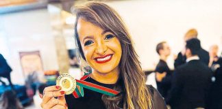 Aluna EHTO ganha ouro em competição nacional