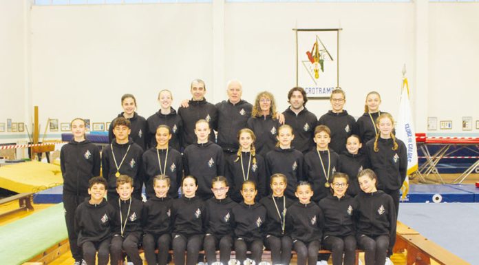 Ginastica: Acrotramp em grande destaque em Juvenis Femininos 1ª divisão