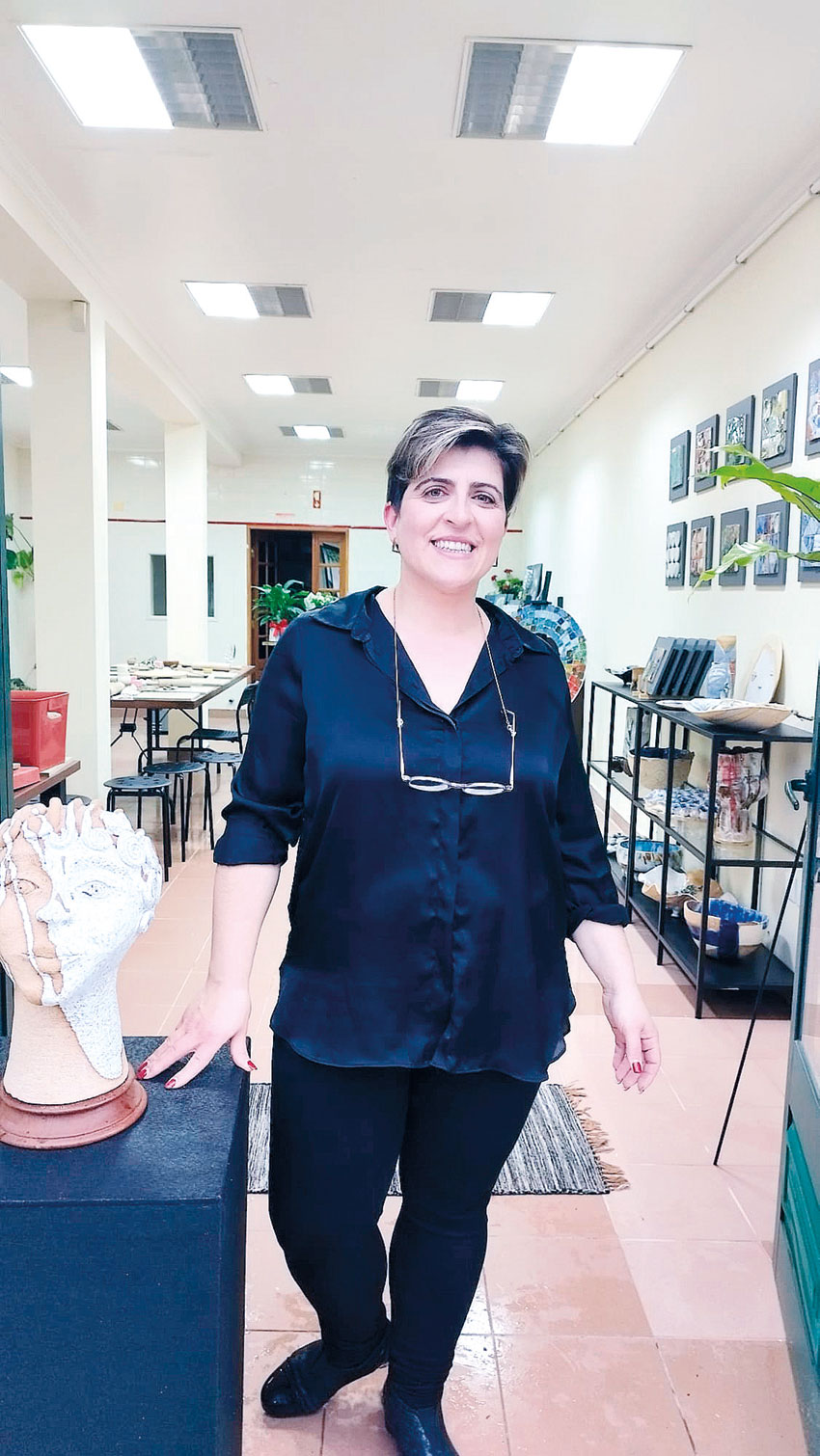 Liliana Sousa abriu estúdio em Alcobaça