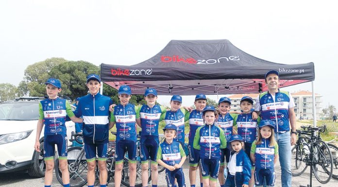 Ciclismo: Caldas Ecosprint E. Leclerc esteve em ação no Pinhal Novo e Porto de Mós