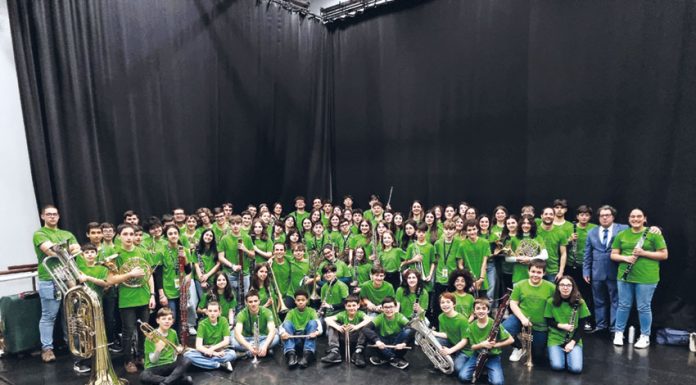 Estágio de Orquestra de Sopros reuniu perto de uma centena de participantes