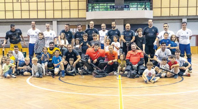 Hóquei em Patins: HCC recebeu encontro de masters e escolares