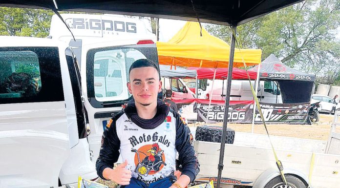 Simão Almeida, ‘ás’ das moto4, está a tentar a sorte no Europeu