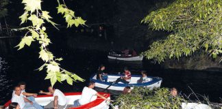 Grande regata no Lago do Parque a 25 de maio