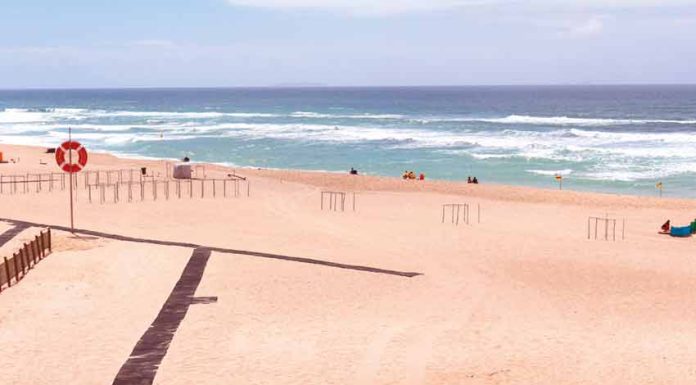 Época balnear começou timidamente na Foz do Arelho