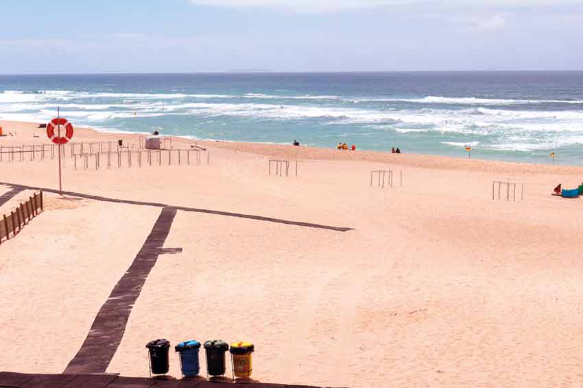 Época balnear começou timidamente na Foz do Arelho