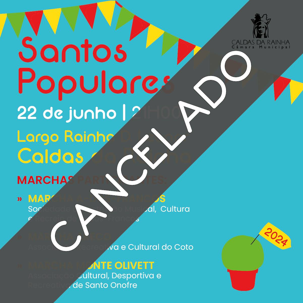 Marchas canceladas nas Caldas