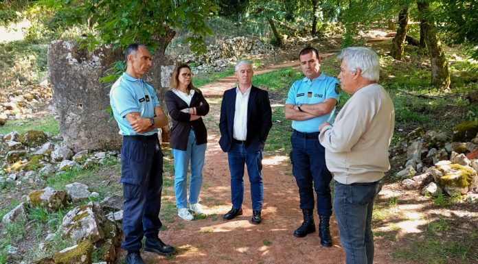 Responsáveis da GNR e do SEPNA visitaram Montejunto