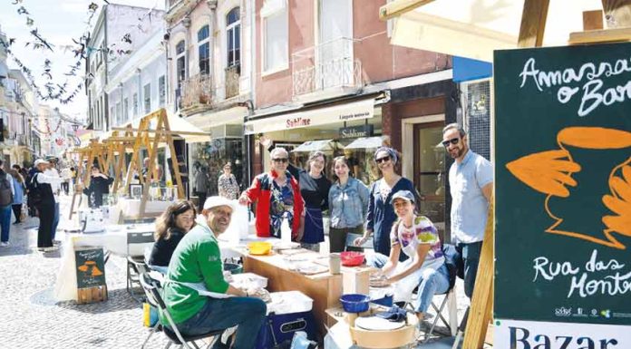 Amassar o Barro e Bazar animaram o centro da cidade