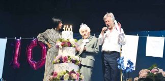 Maria Evangelina fez 100 anos e celebrou-os com toda a aldeia