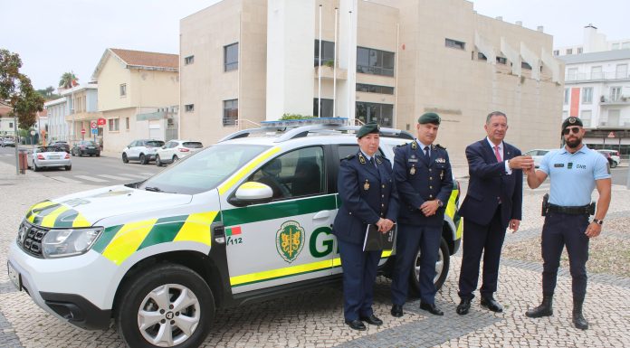 GNR reforça vigilância na Lourinhã com viatura cedida pelo município