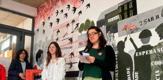 Mural “Janelas da Liberdade” homenageia 25 de abril