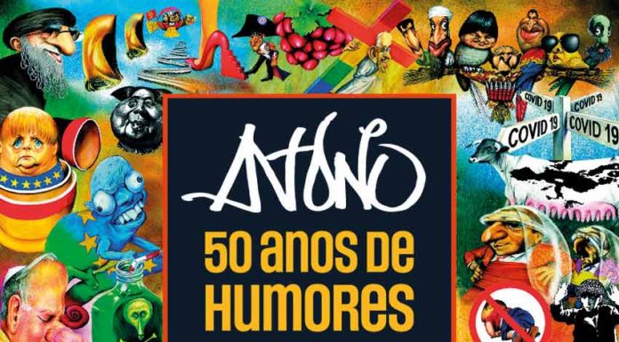 Caricatura: António Antunes celebra meio século de cartoons