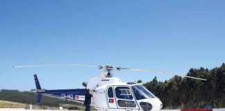 Oeste coberto pela primeira vez com meio aéreo de combate a fogos