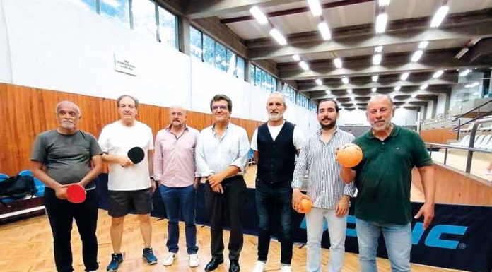 Caldas apresentou modalidades de ténis de mesa e andebol