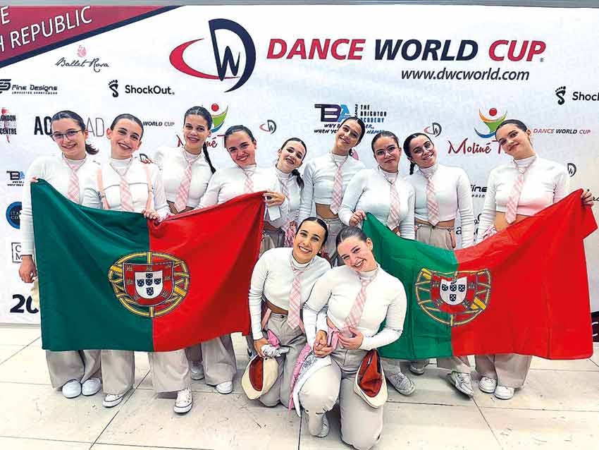 Dança Desportiva: Pimpões estreou-se com estilo em competição mundial de dança