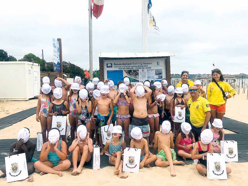 Foz do Arelho: Oeste Rescue promoveu idas à praia em segurança