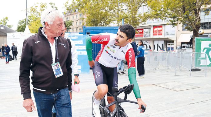 Ciclismo: João Almeida e António Morgado discretos no crono