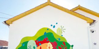 Mural assinala 103 anos de O Socorro Gaeirense