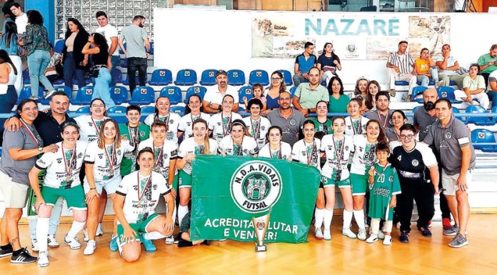 Futsal: NDA Vidais venceu em femininos e Gaeirense foi segundo nos masculinos