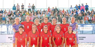 Futebol de Praia: Bárbara Santos é vice-campeã europeia