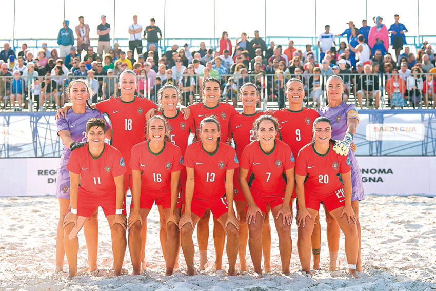 Futebol de Praia: Bárbara Santos é vice-campeã europeia