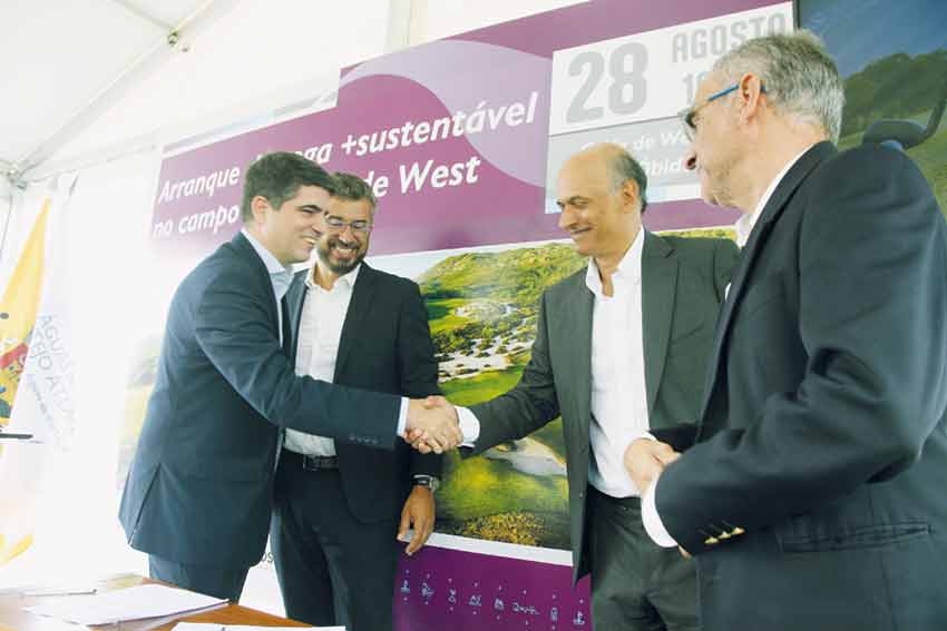 Campo de golfe West Cliffs já é regado com água reciclada