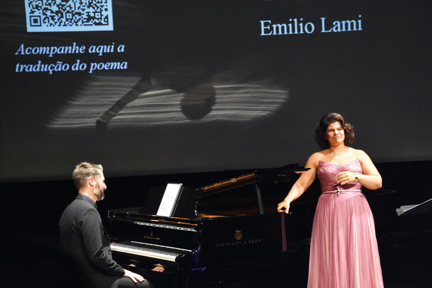Soprano Rita Marques apresentou Belcanto no CCC