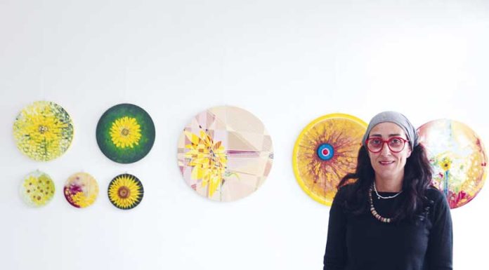 Patrícia Reis mostra a sua pintura