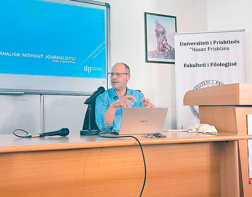 “A inteligência artificial não vai substituir o jornalismo”