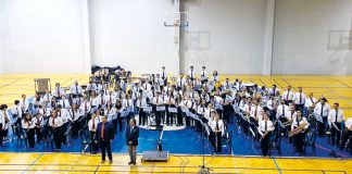 Bandas das Caldas e de Ourém levaram música ao Pavilhão D. Leonor