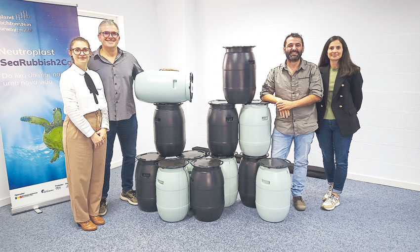 Projeto made in Oeste recolhe e recicla plástico do fundo do mar