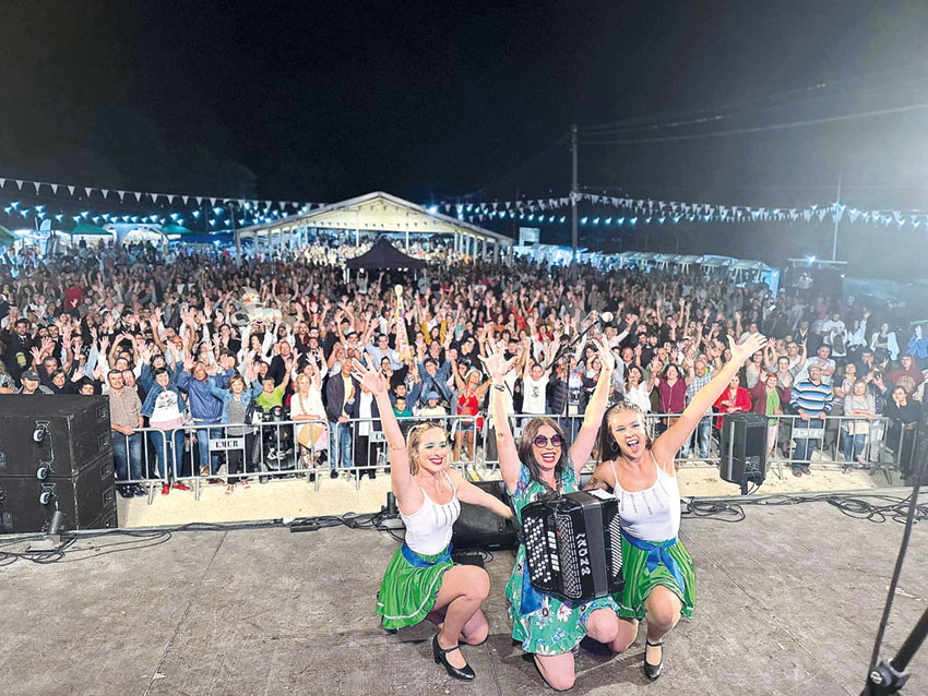 Adiafas são uma festa da agricultura nos Vidais