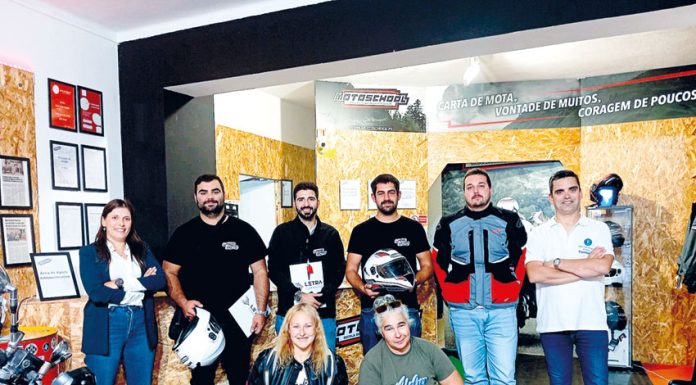 Motoschool assinalou o Dia Europeu Sem Mortes na Estrada