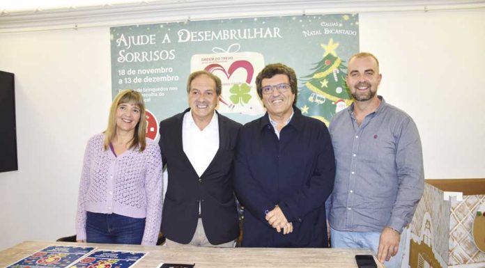 Desembrulhar sorrisos vai oferecer prendas a mais de 100 crianças